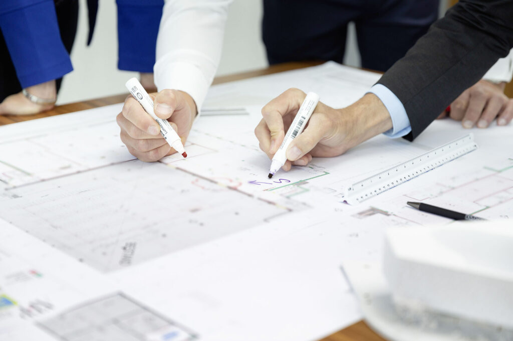 blu.print prüft Planungsstand und Grundriss im Quick Check